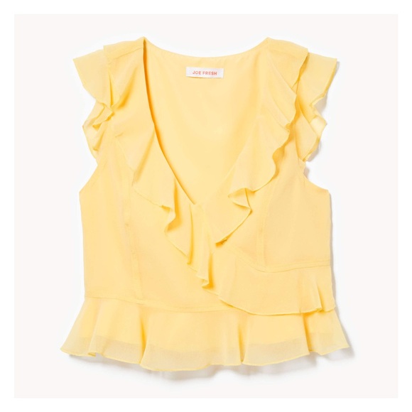 Ruffle V-Neck Top - Picture 3 of 4